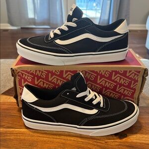 Vans Brooklyn LS Black/White